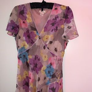 NWOT Sundance Garden Asymmetrical Dress Size 10
